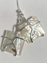 Монэ(серьги из серебра)