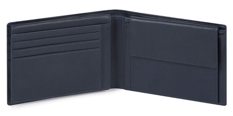 Кошелек мужской Piquadro Tokyo PU1392S107/BLU синий натур.кожа