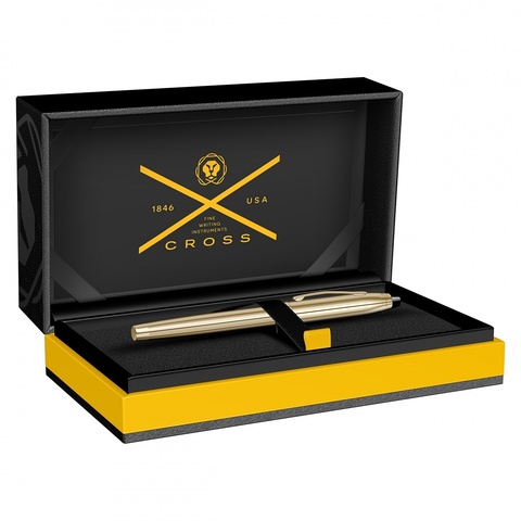 Ручка-роллер Cross Century II, 10 Karat Rolled Gold (4504)