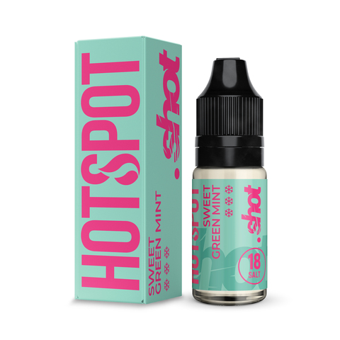 Жидкость HOTSPOT SHOT 1.8% 10 ml Sweet green mint - Сладкая мята