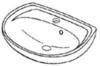 Geberit Renova Nr.1 273045000 Раковина