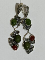 Джела (серьги  из серебра)