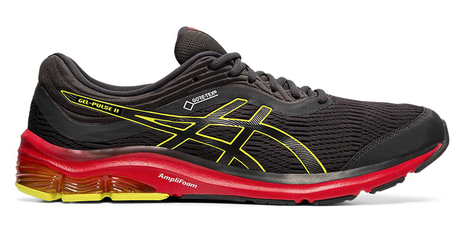 Asics Gel Pulse 11 GoreTex мужские кроссовки для бега черные-красные