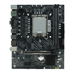 Материнская плата AFOX IH610D4-MA-V4, Socket1700, mATX, Retail, 2xDDR4, PCIe4.0, 1xM.2, GLAN, M.2 WiFi, 2xPS/2, 4xUSB2, 4xUSB3, VGA, HDMI, DP