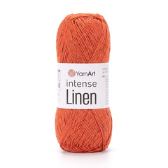 Пряжа YarnArt Intense Linen, Оранжевый
