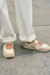 ZARA БАЛЕТКИ BAREFOOT, ПЕСОЧНО-КОРИЧНЕВЫЙ