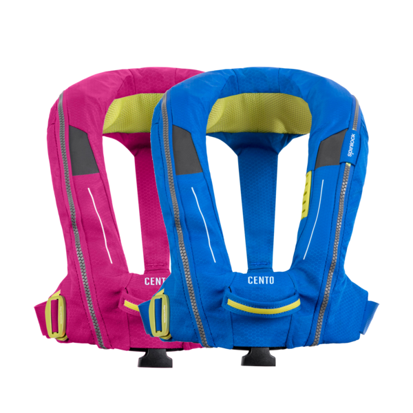 Deckvest Cento junior lnflatable lifejacket with harness