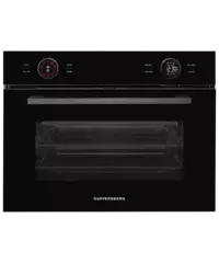 Встраиваемый духовой шкаф Kuppersberg KMW 612 Black, гриль, СВЧ, конвекция, 50 л, 13 программ,  черный