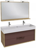Jacob Delafon Vivienne EXBK112-00 Раковина керамическая 120х46 см, белая