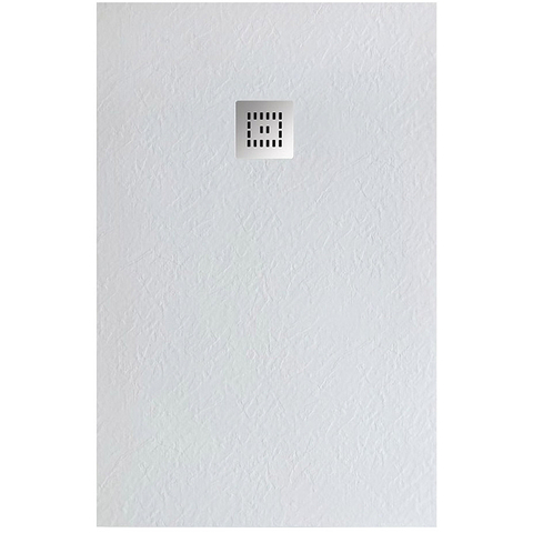 BelBagno TRAY-MR-UNO-AH-160/80-35-W Поддон из искусственного мрамора, цвет: белый