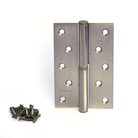 Петля дверная APECS 120x80-B Steel AB R бронза правая (1 шт)
