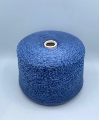 New Mill (пр.Италия),art- Velox 1450м/100гр,40% меринос, 10% кашемир, 25% вискоза, 25% полиамид. цвет-Деним, меланж(307/795), арт.31988