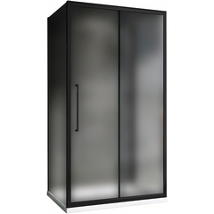 Abber Schwarzer Diamant AG30150BMH-S80BM-S80BM Душевой уголок, 150x80x195, цвет: чёрный фото