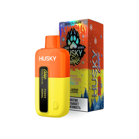 HUSKY Сибирь 15000 Lemon Peach Passion Fruit - Лимон Персик Маракуйя