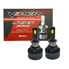 Комплект LED ламп  головного света VIPER LASER PRO H3