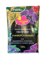 Почвогрунт цветочный универсальный Цветочный рай (БХЗ)