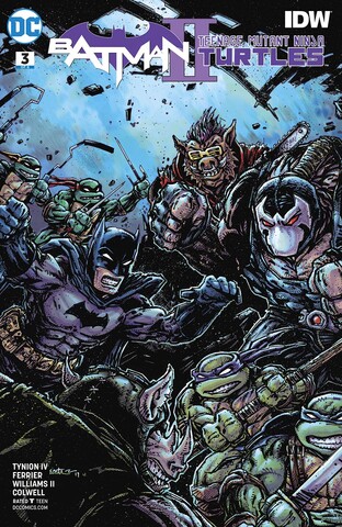 Batman Teenage Mutant Ninja Turtles II #3 (Cover B)