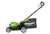 Газонокосилка аккумуляторная Greenworks Арт. 2504707, 40V, 41 см, без АКБ и ЗУ — фото 2