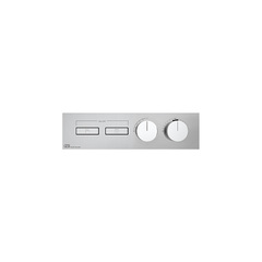 Gessi Hi-Fi 63012#031 Термостат для душа, с включением до 2 источников одновременно (внешняя часть), цвет: хром фото