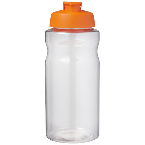 Спортивная бутылка H2O Active® Big Base объемом 1 л с откидывающейся крышкой