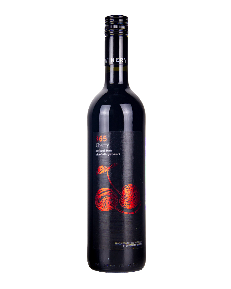 Вино фруктовое Gevorkian Winery полусладкое 365 Вишня 12%, 0,75 л, Армения