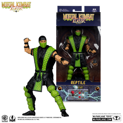 Фигурка Рептилия из игры Мортал Комбат Классик Mcfarlane
