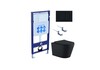 Aquatek Set Aquatek ВЕГА MB-012 4в1 Set Aquatek ВЕГА (рама Aquatek Standard INS-0000012 с звукоиз.прокладкой+крепеж KKI-0000002+кнопкаKDI-0000012+унитаз ВЕГА AQ1905-MB с крышкой-сиденьем