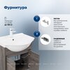 Aquanet 354987 Тумба с раковиной Сидней 60 цв.дуб рошелье (раковина Shenxin) (354987)