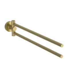 Ideal Standard Iom A9131A2 Двойной полотенцедержатель, с крепежом. Поворотный на 180°, диаметр трубы 12 мм фото