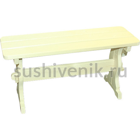 Скамья 150*30*44 см из осины - 4