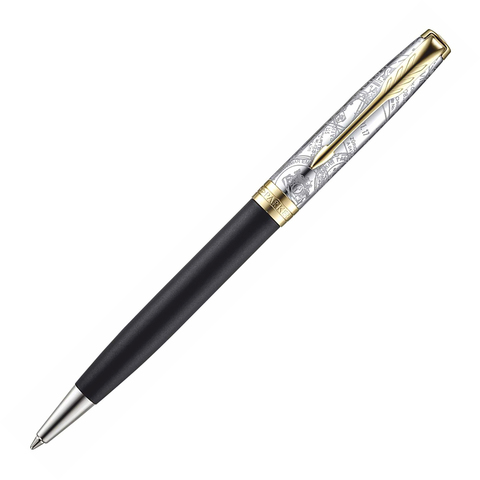 Ручка шариковая Parker Sonnet, Matte Black GT (2054837)