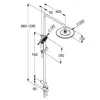 Kludi Freshline 670900500 Душевая система для душа, цвет: хром