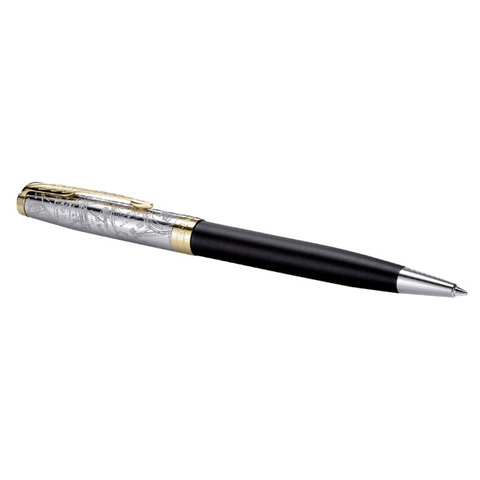 Ручка шариковая Parker Sonnet, Matte Black GT (2054837)