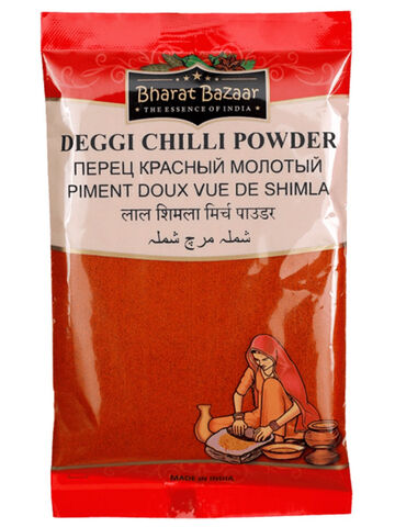 Перец Чили молотый /Deggi Chilli Powder / Bharat Bazaar, 100 гр