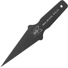 Фото Спортивный нож Cold Steel Black Fly, сталь 1055, черный
