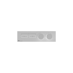 Gessi Hi-Fi 63012#279 Термостат для душа, с включением до 2 источников одновременно (внешняя часть), цвет: White CN фото