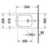 Duravit Happy D.2 2258150000 Биде