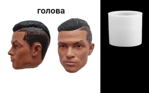 Силиконовый молд Голова № 52
