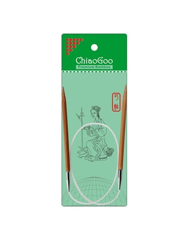 Спицы Chiaogoo круговые бамбуковые 40 см 3 мм