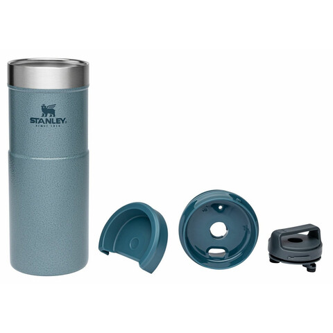 Термокружка STANLEY Classic Neverleak 0,47L Голубая 10-09851-009
