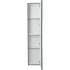 BelBagno UNO-1600-1A-SC-AO Шкаф подвесной с фрезерованной ручкой с торца фасада, одной распашн. дверц. доводчик., дв. полки, ун.,330x300x1600,Голуб.Мат.