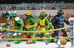 Набор фигурок NECA TMNT Stump Wrestling Turtles 7” Scale Action Figure 4-Pack