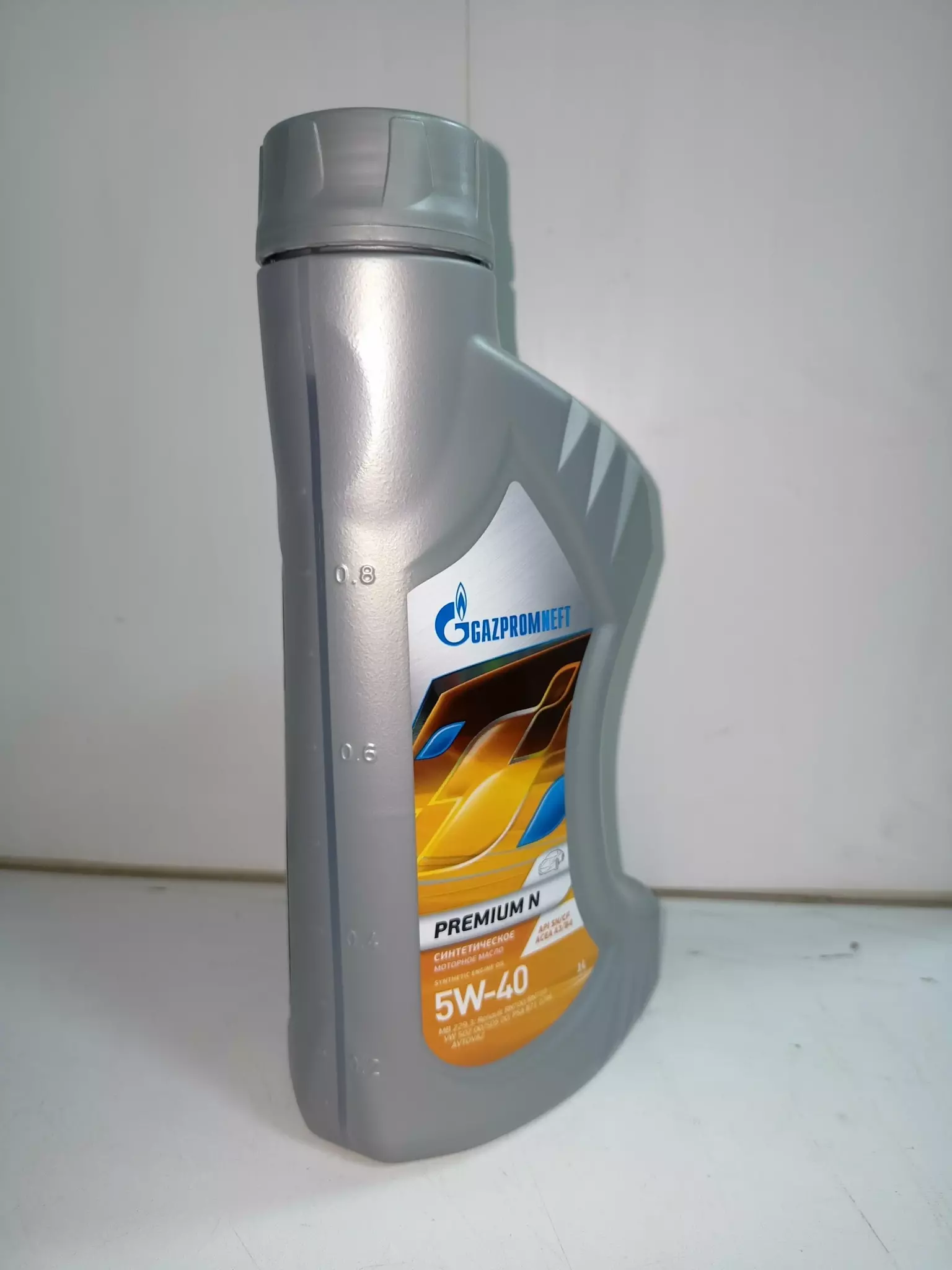 Масло моторное Gazpromneft Premium N 5W-40 синтетическое 1 л