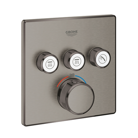 GROHE Grohtherm SmartControl 29126AL0 Термостат для душа встраиваемый на 3 потребителя