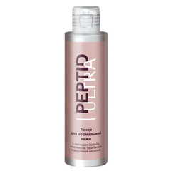 Тонер для нормальной кожи Peptide Ultra с пептидом Uplevity комплексом и феруловой кислотой Тера-Виталь ТМ Крымская живая косметика