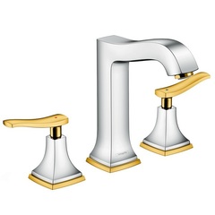 Hansgrohe Metropol Classic 31331090 Смеситель для раковины двухвентильный на 3 отверстия с донным клапаном фото