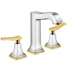 Hansgrohe Metropol Classic 31331090 Смеситель для раковины двухвентильный на 3 отверстия с донным клапаном