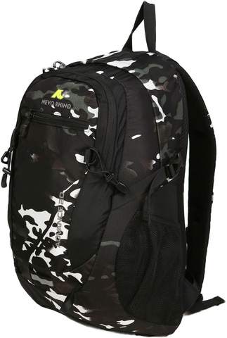 Картинка рюкзак туристический Nevo Rhino 9067-NW Camo Black Green - 12