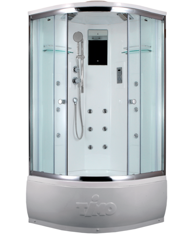 Timo Lux T-7700 Душевая кабина 100x100, цвет: хром