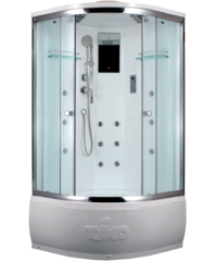 Timo Lux T-7700 Душевая кабина 100x100, цвет: хром фото